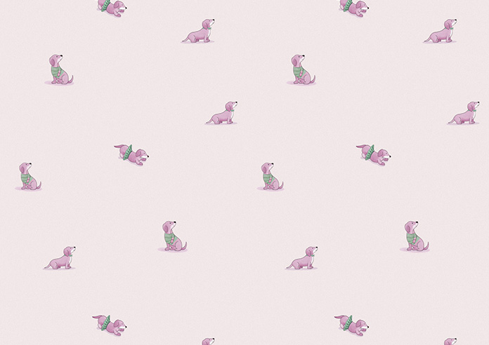 Dasching About, Puppy Princess - Made to Measure Curtains - Image 8